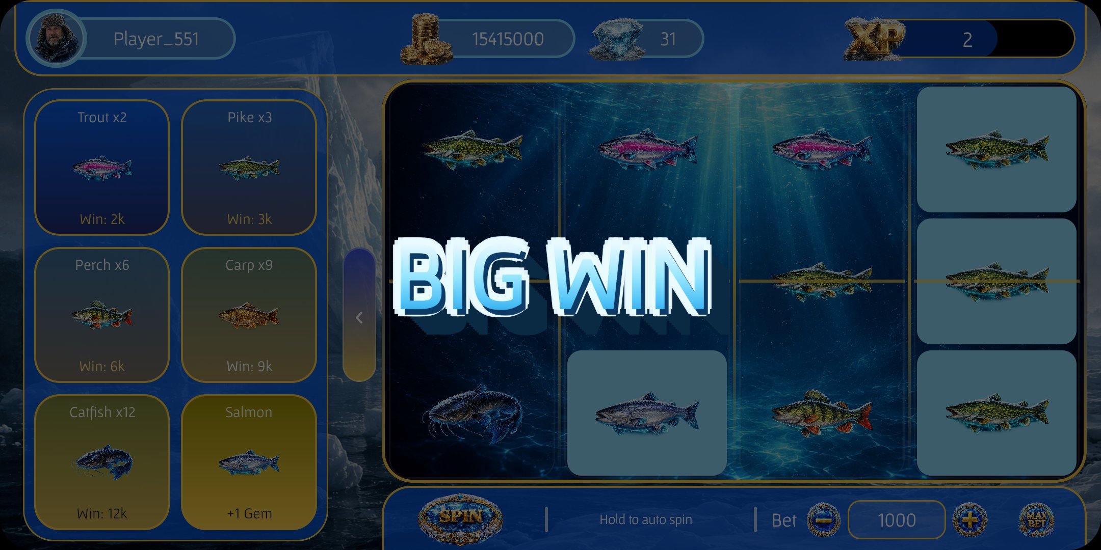 Big Win Fish Slot