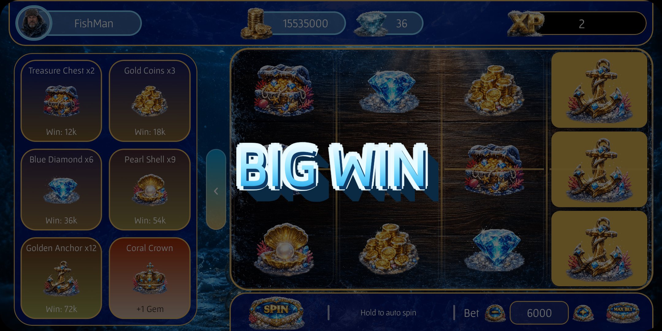Big Win Treasure Slot