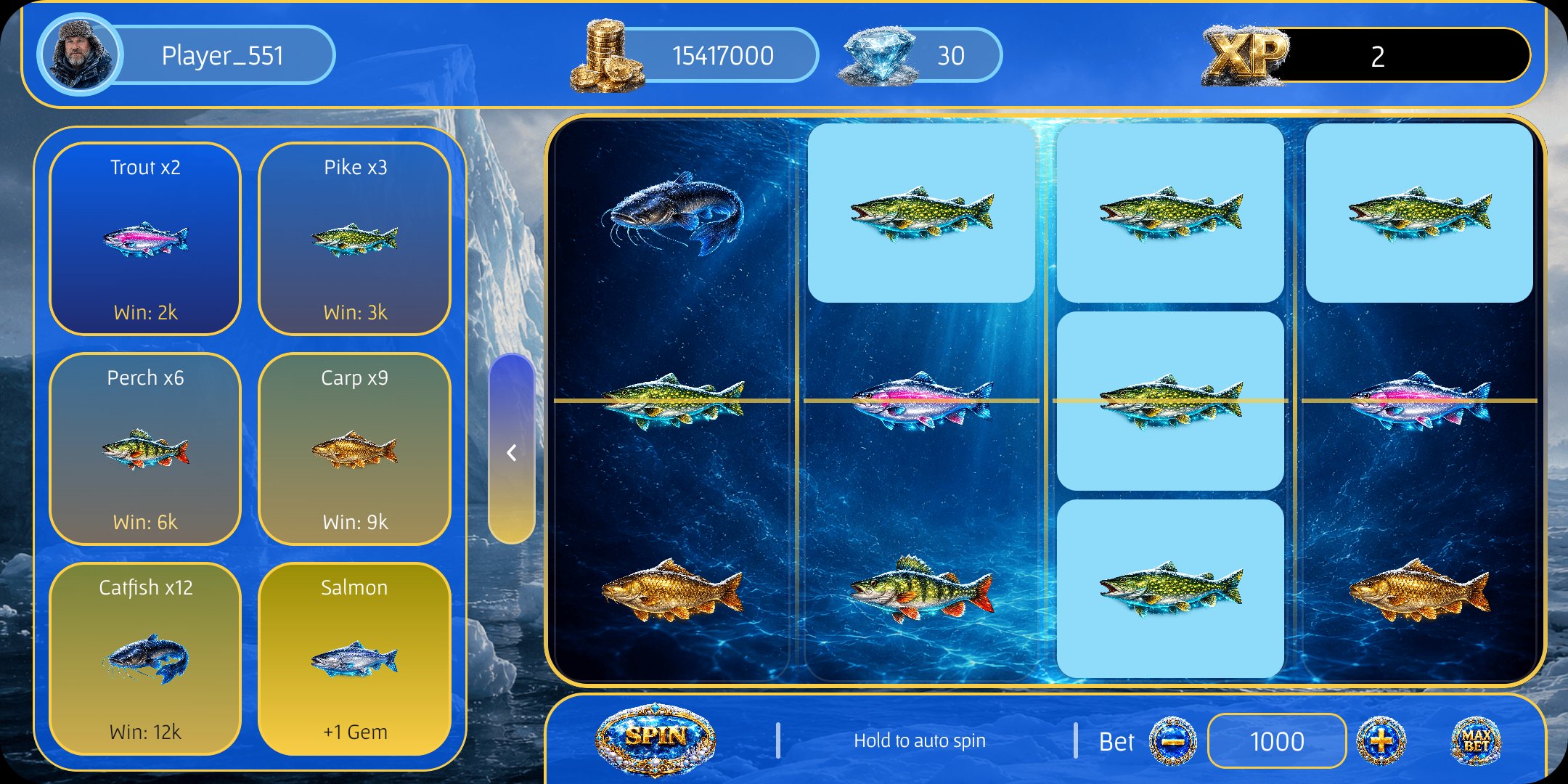 River Fishing Slot